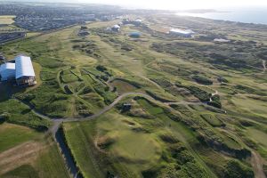 Royal Portrush 3rd Back Aerial